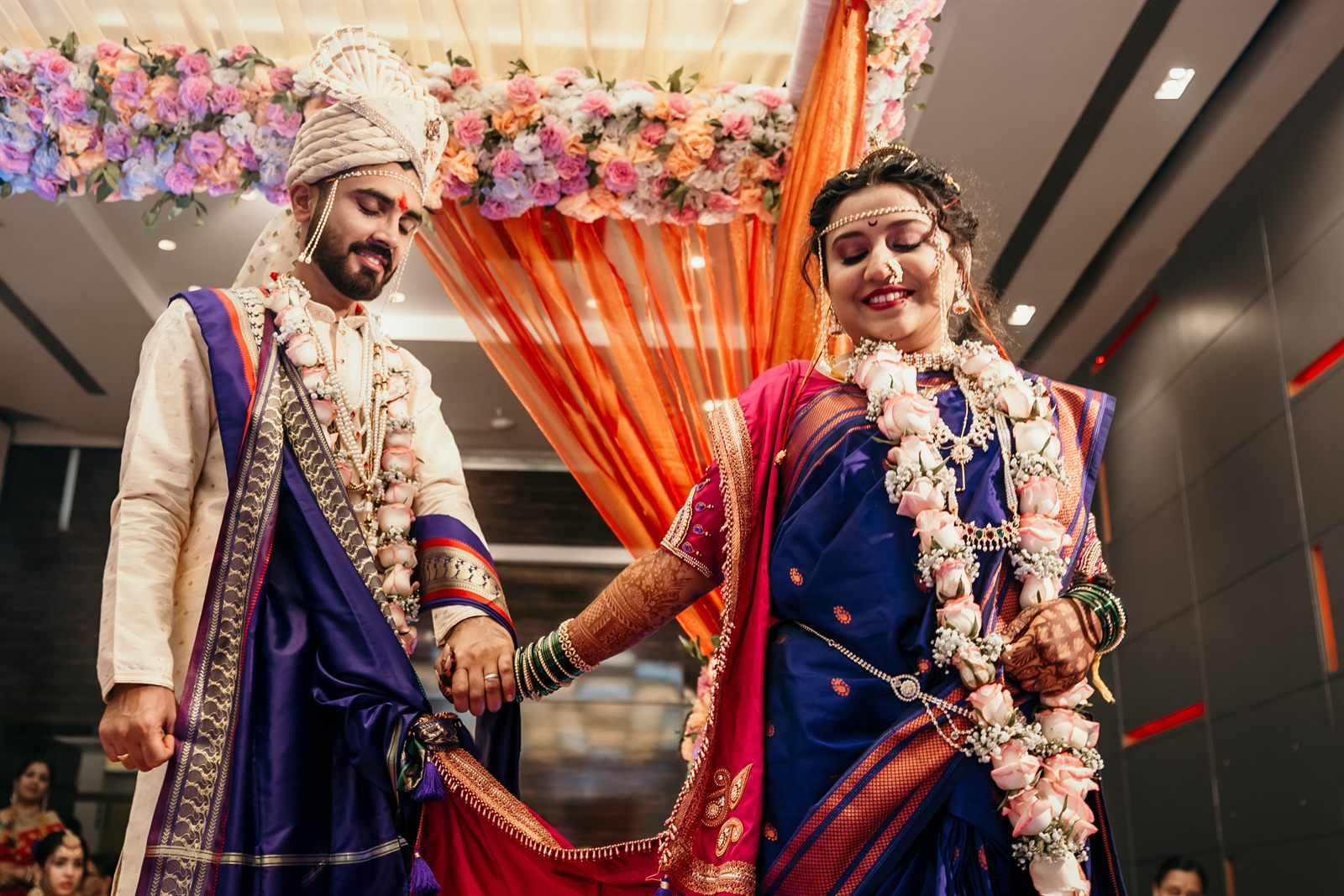 Intimate joy and candid laughter — Sakshi & Aman