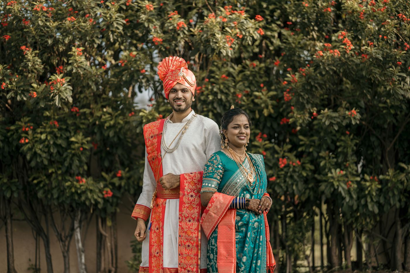 Mandap vows and holy fire