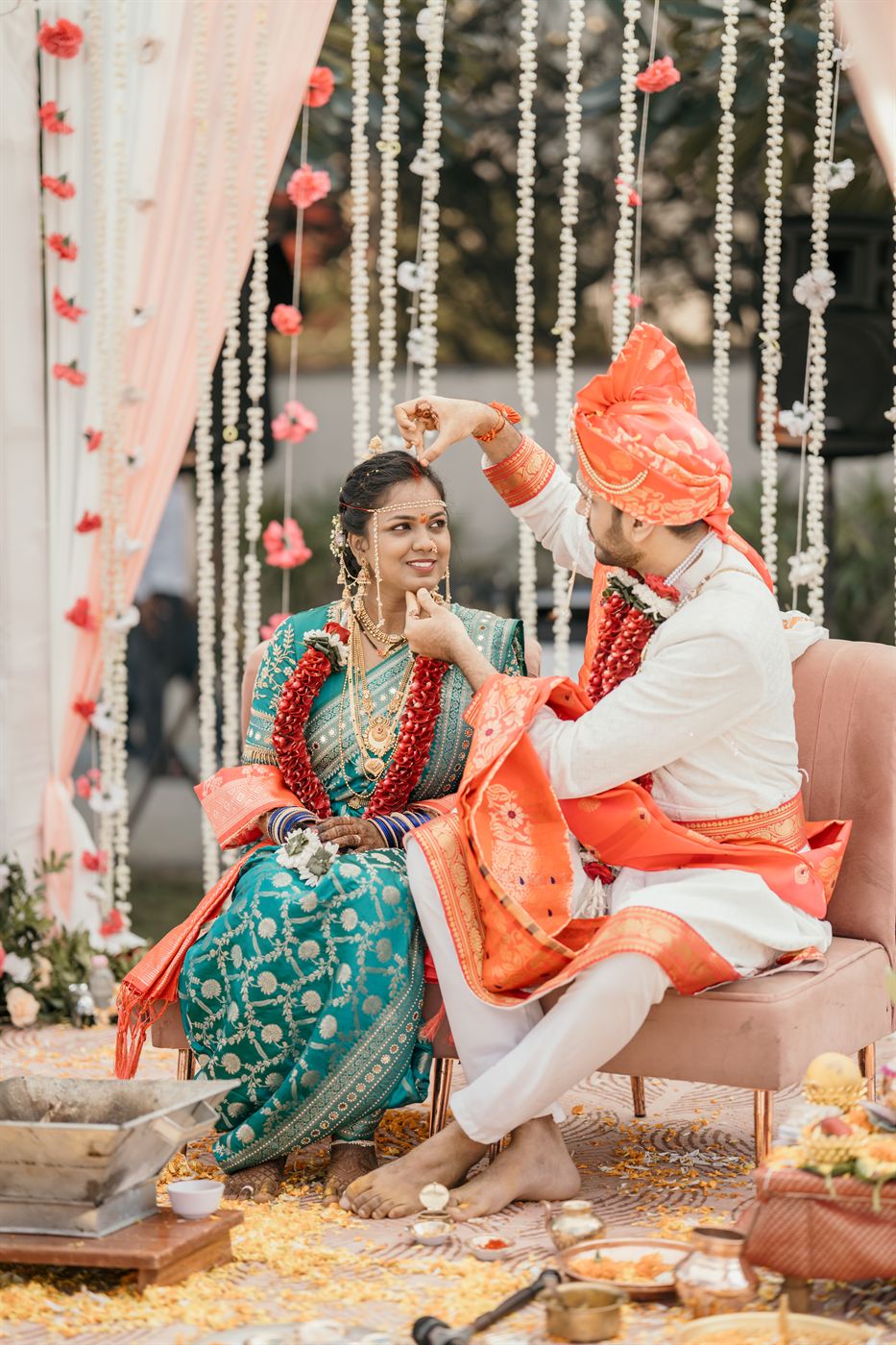 Family celebration and blessings