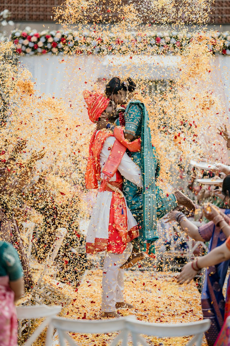 Pheras ceremony sacred moment