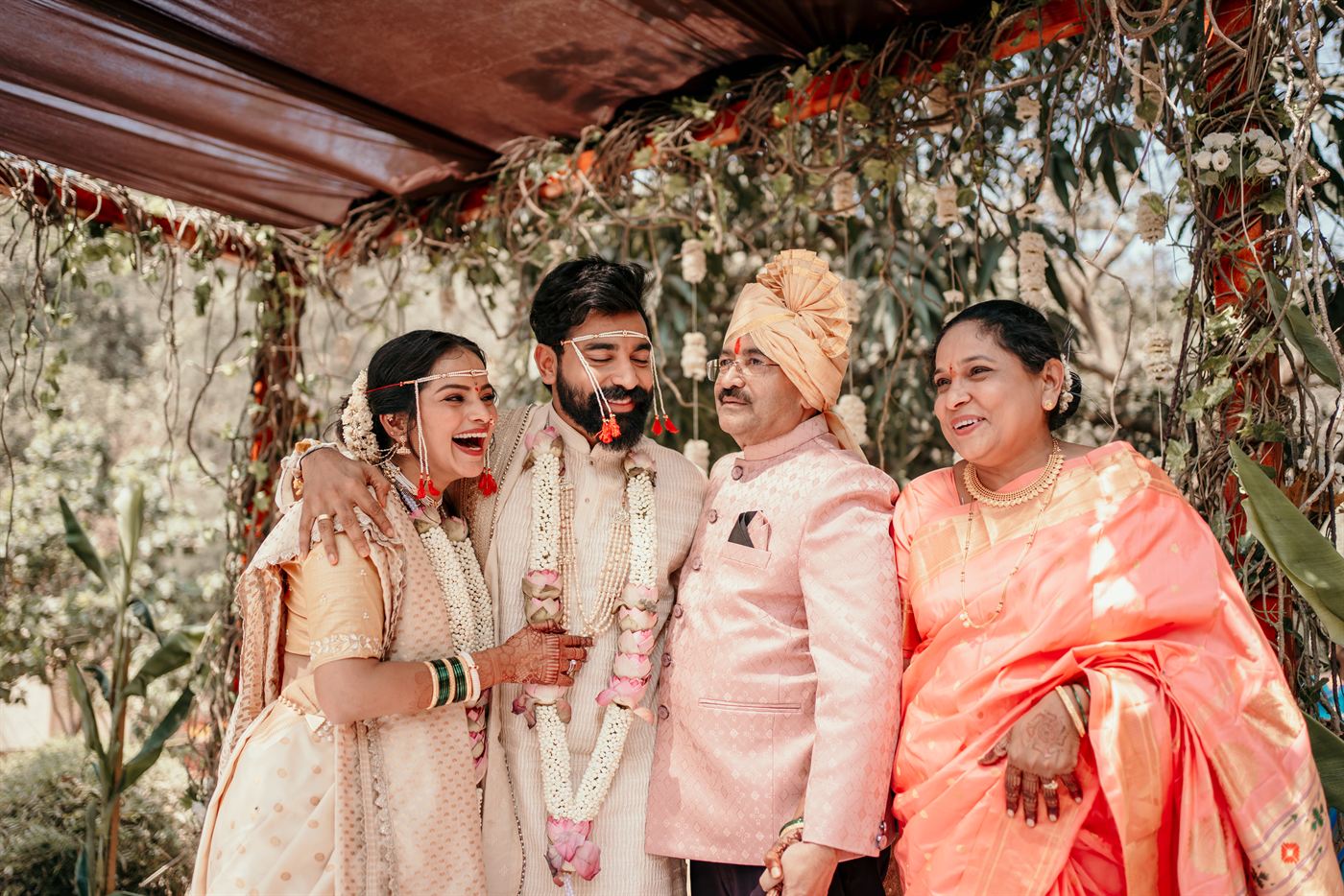 Mandap vows and ceremonies