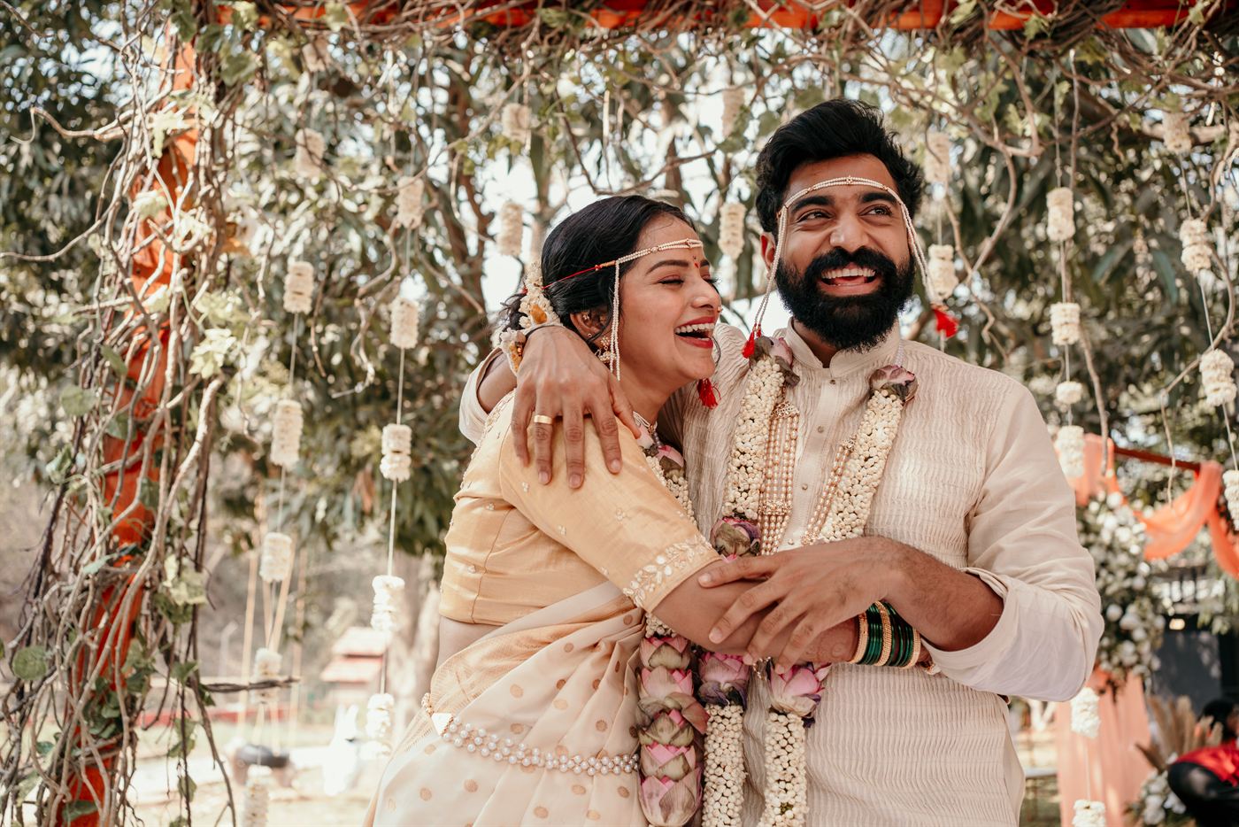 Celebration candid smiles