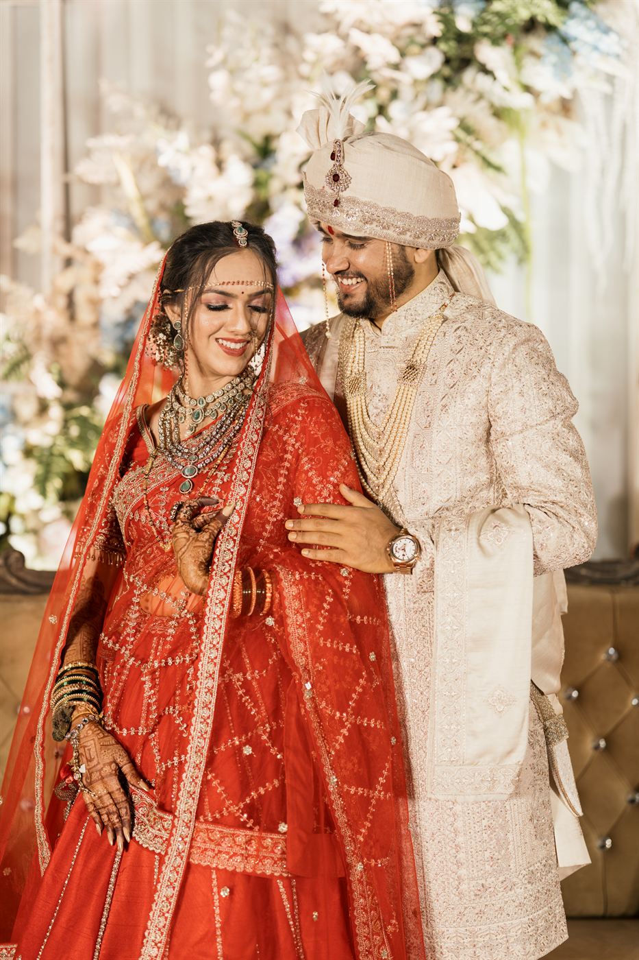 Tejas & Neha wedding ritual moment