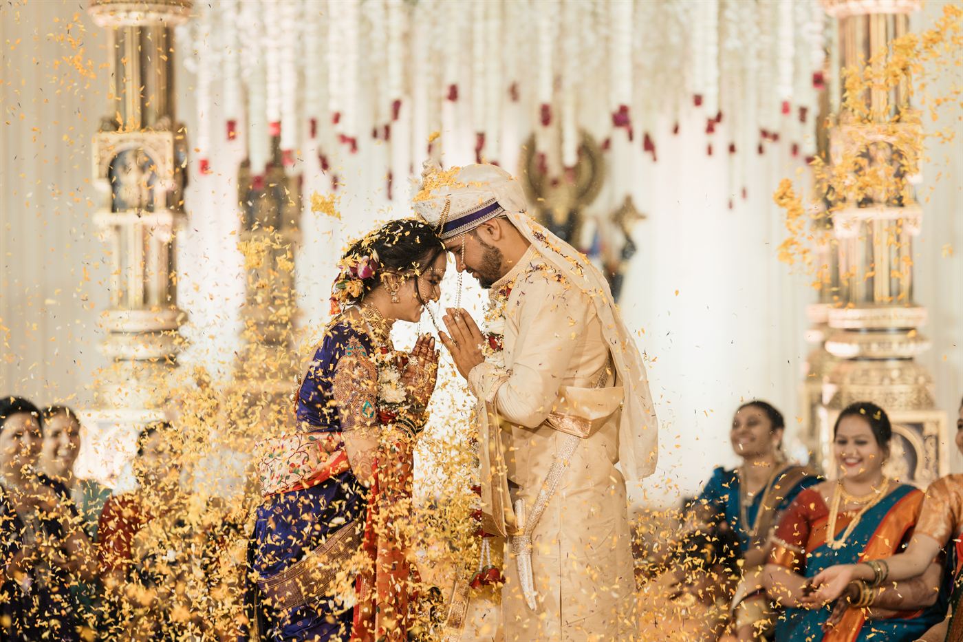 Tejas and Neha couple portrait in Nashik hills by The Wedding Ananta